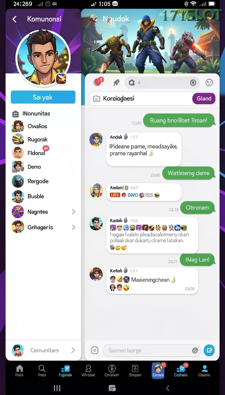 Cuplikan layar JVS88 — halaman utama