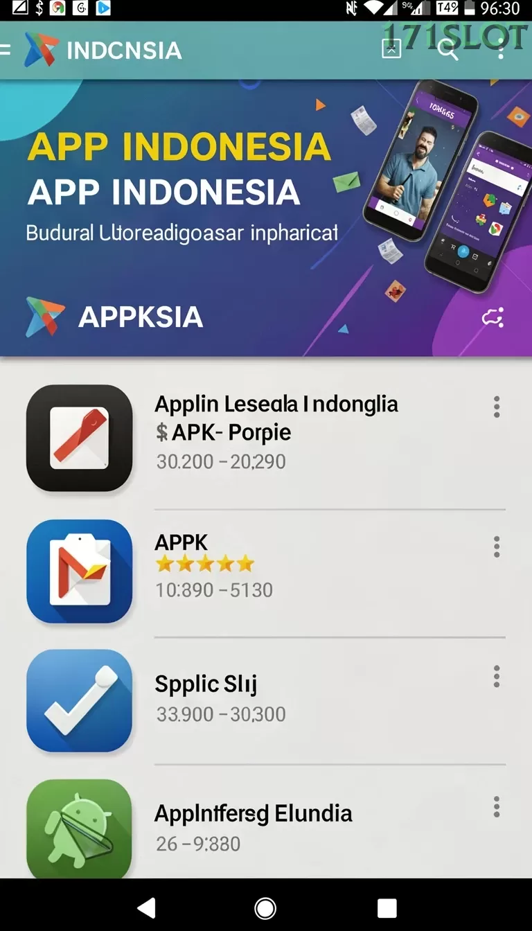 Cuplikan layar AA666 — halaman utama