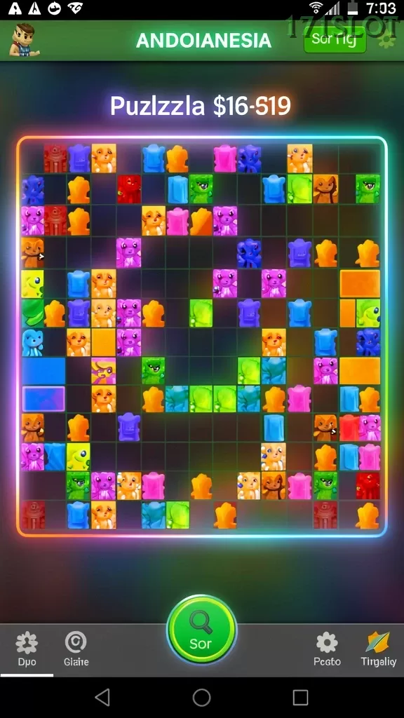 Cuplikan layar MEME4D — menu navigasi